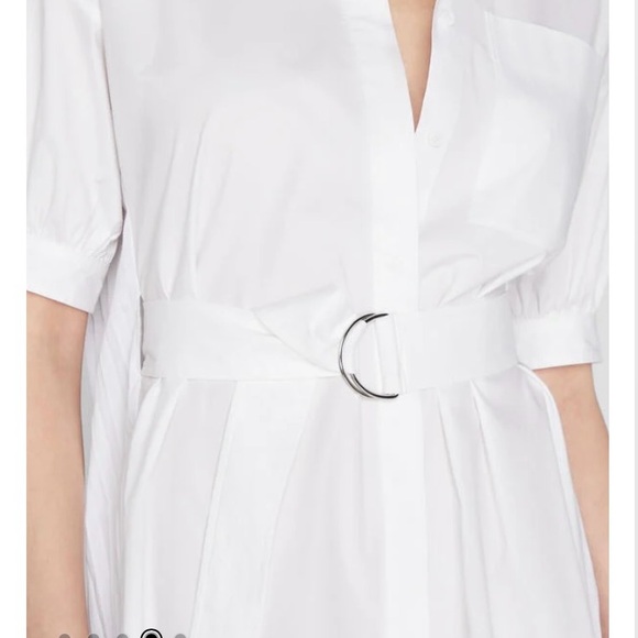 Club Monaco Shirt Dress w/Belt - Picture 2 of 8